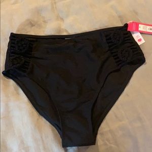 Target Xhilaration black high waisted bottom